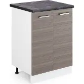 Vicco R-Line Keukenonderkast – 60 cm, WB Antraciet Edel grijs