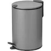 kela Pedaal Afvalemmer, 3 L, Licht Grijs - | Mats