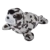 Wild republic knuffel zeehond junior 20 cm pluche bruin/grijs