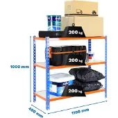 Simonclick Maderclick Superplus 3/400 1000 Metaalplank 1000x1100x400 Mm