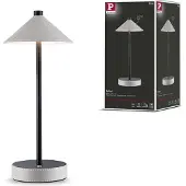 Paulmann Pellini 71176 Tafellamp met accu LED 2 W Zwart (mat), Beige