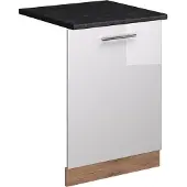 Vicco Fame-Line Vaatwasserfrontpaneel – 60 cm, WB Antraciet Wit Hoogglans