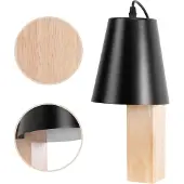 Toolight Lampa Åšcienna Kinkiet Loft APP1279-1W Black