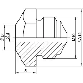 Gesipa 1434955 Mondstuk 1 stuk(s)