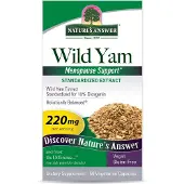 Natures Answer - Wilde Yam, 220 mg - 60 Vegetarische Capsules