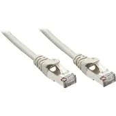 Lindy 48349 RJ45 Netwerkkabel, patchkabel CAT 5e F/UTP 20.00 m Grijs Snagless 1 stuk(s)