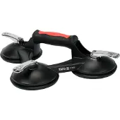 YATO Transportmiddel - - YT-37237 - Drievoudige ergonomische handgreep - Rubber zuignappen - Capaciteit 190 kg