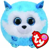 TY puffies husky knuffel prince 8 cm