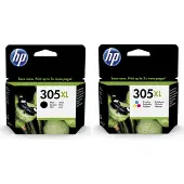 HP Inktcartridge 305XL (6ZA94AE) Zwart + 3 kleuren Multipack Hoge capaciteit