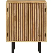 vidaXL Dressoir met 2 deuren 55x35x70 cm massief mangohout