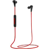 Lenovo HE01 draadloze hoofdtelefoon, Bluetooth, in-ear, rood