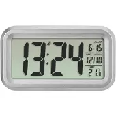TFA-Dostmann 60.2553.02 Wekker Zendergestuurd Zilver, Wit Alarmtijden 1