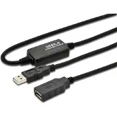 Digitus USB 2.0 actieve verlengkabel met stekkerkoppeling