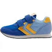 Hummel Sneakers rosa / wijnrood / wit