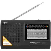 Ltc Audio 2026 Wilga radijas (FM, MW, KW), Radio, Zwart