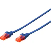 Digitus Stevige UTP-netwerkkabel categorie 6 Digitus DK-1617-030/B 3 m Blauw