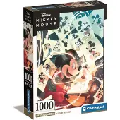 Clementoni - Puzzel - 1000 stukjes - Disney Mickey Mouse - Tekenaar - met poster - vanaf 14 jaar