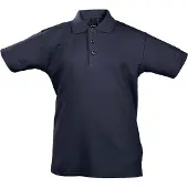 Sols Kinder Unisex Zomer II Pique Polo Shirt (Marine)
