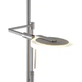 Steinhauer Moderne leeslamp Turound grijs