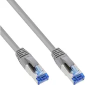 InLine KAB IN patchkabel, S/FTP (PiMf), Cat.6A 500MHz, halogeenvrij, koper, grijs, 3m