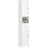 SoBuy Badkamer Kolomkast 170cm Wit FRG236-W