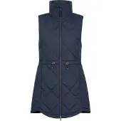 Mountain Warehouse Dames/Dames Rye Gewatteerd Lang Gilet (Marine)