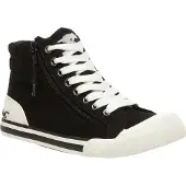 Rocket dog Dames/dames Jazzin Hi Trainers (Zwart)