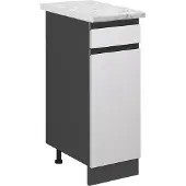 Vicco R-Line Keukenonderkast – 30 cm WB Marmer Wit