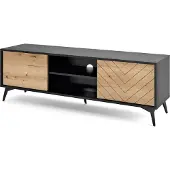 Selsey Salontafel Renée | spaanplaat naturel 154x50x39 cm tv-meubels | NADUVI