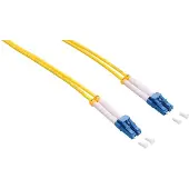 Logilink 5m 2xLC InfiniBand en Glasvezelkabel LC Geel