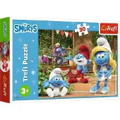 Trefl Smurfen met Baby Smurf Legpuzzel - 30 stukjes - Vanaf 3 jaar