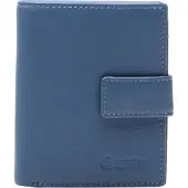 Esquire Leren Portemonnee Viktoria 62 Wallet Dove Blue Blauwgrijs