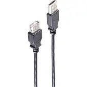 Shiverpeaks BS13-24055 USB-kabel USB 2.0 5 m USB A 0,48 Gbit/s Zwart