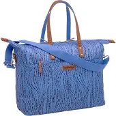 New Looxs Tendo Alma - Enkele Fietstas - Afneembare Fietstas met Haken - Shopper met Laptop Compartiment - 21 Liter - Blauw