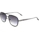 Safilo Zonnebril - - REGISTRO 05/S - Titanium - 55 mm Vierkant - Ruthenium