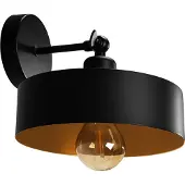 Toolight Wandlamp APP1332-1W Black Gold
