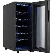 Adler AD 8083 Dranken-/wijnschrank, zwart