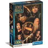 Clementoni - Puzzel - 1000 stukjes - Lord of the rings - met poster - impossible - vanaf 14 jaar