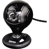 Hama HD-webcam 1280 x 720 Pixel Standvoet, Klemhouder