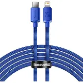 Baseus Crystal Shine Series Fast Charging Data Cable Type-C to iP 20W 2m Blue