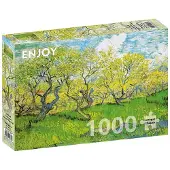 Enjoy Puzzel Vincent Van Gogh: De bloeiende boomgaard 1000 stuks 1 St