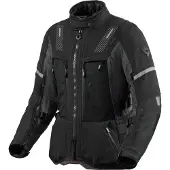 REV'IT! REV’IT! Sand 5 H2O Dames Zwart Antraciet Motorjas Maat 46