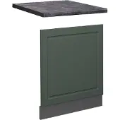 Vicco Frontpaneel Fame-Line Groen-Goud Landhuis 60 cm , WB Antraciet, Model 45609