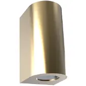 Nordlux Wandlamp GU10 | Up & Down | Canto Maxi 2 | 3000K | IP44 | Messing