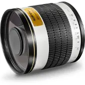 Walimex pro 500/6.3 DSLR-spiegel Pentax K (Pentax K, Volledig formaat), Objectief, Wit, Zwart