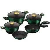 Berlinger Haus potten 10 stuks Metallic Emerald BH6065