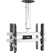 VCM CM 4 Mini Double TV-plafondbeugel Zilverkleurig.