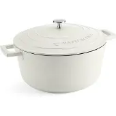 Masterclass ovenschotel met deksel, groot (5 liter/28 cm), gemaakt van lichtgewicht gietaluminium, geschikt voor inductiekookplaten