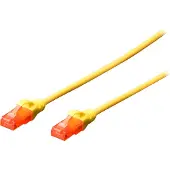 Digitus patchkabel, Cat. 6, U/UTP, 3,0 meter, geel