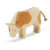 Ostheimer Koe bruin etend